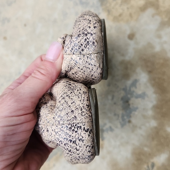 Tory Burch reva pitone Rocha snake flats size 8 - Picture 9 of 11